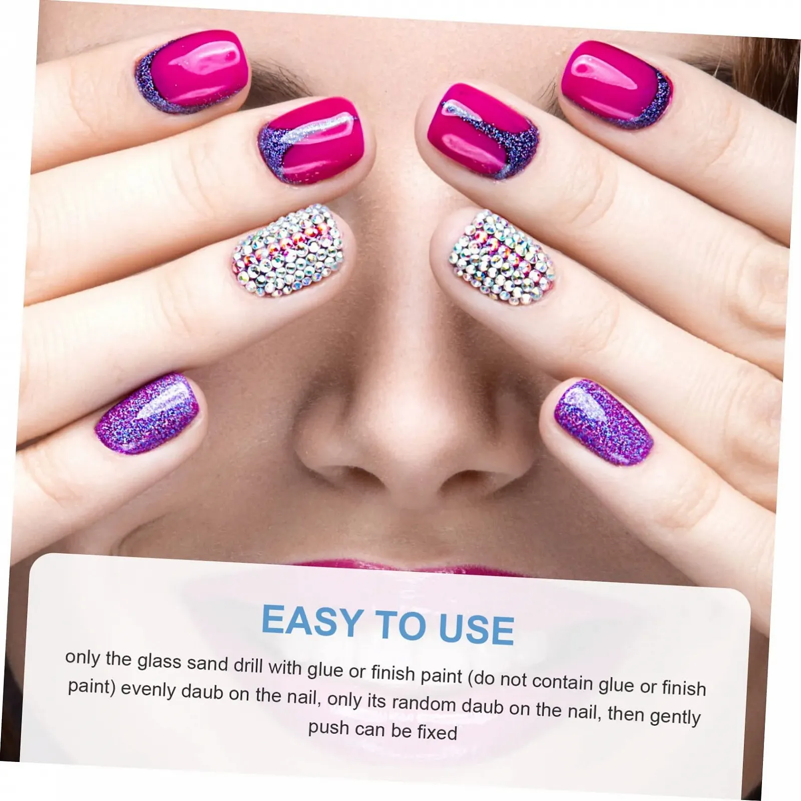 Скляні Beavorty 5 наборів, аксесуари для DIY манікюру, фото №6