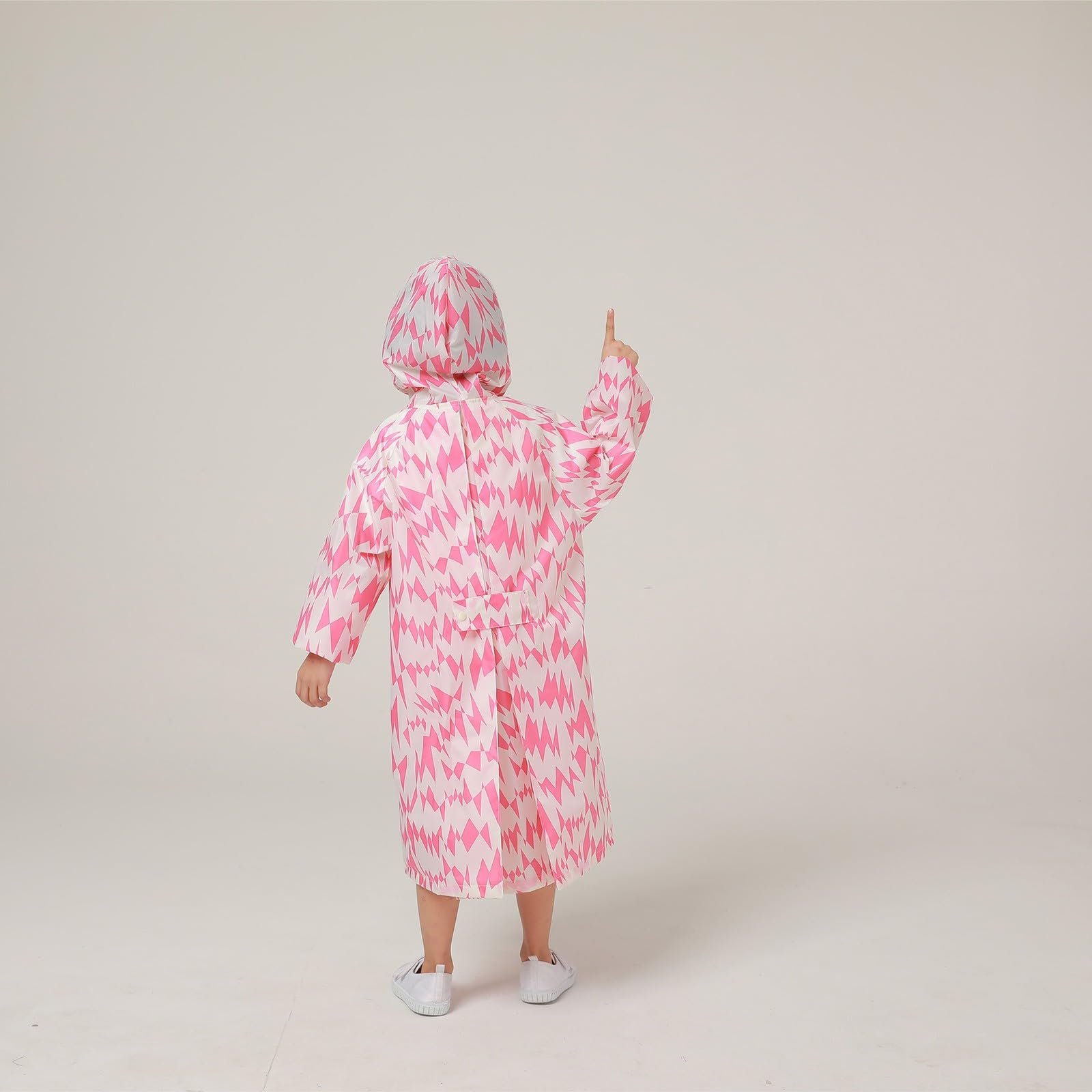 Детский дождевик с эффектом изменения цвета, магнитная застежка, водонепроницаемый, для девочек и мальчиков, легкая дождевая одежда, фото №2 Детский дождевик с эффектом изменения цвета, магнитная застежка, водонепроницаемый, для девочек и мальчиков, легкая дождевая одежда, фото №2