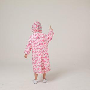 Детский дождевик с эффектом изменения цвета, магнитная застежка, водонепроницаемый, для девочек и мальчиков, легкая дождевая одежда synthetic.ua - Фото 1