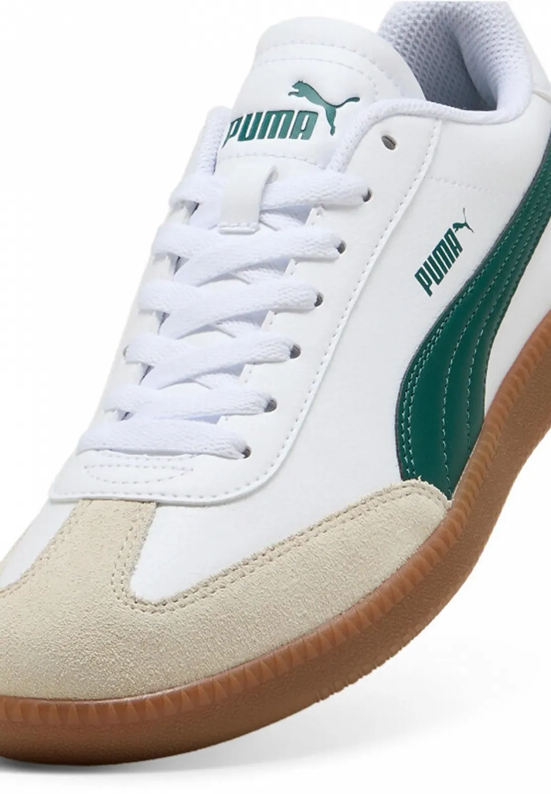 Кроссовки PUMA 9-T Unisex 398174 Белый Зеленый, фото №4