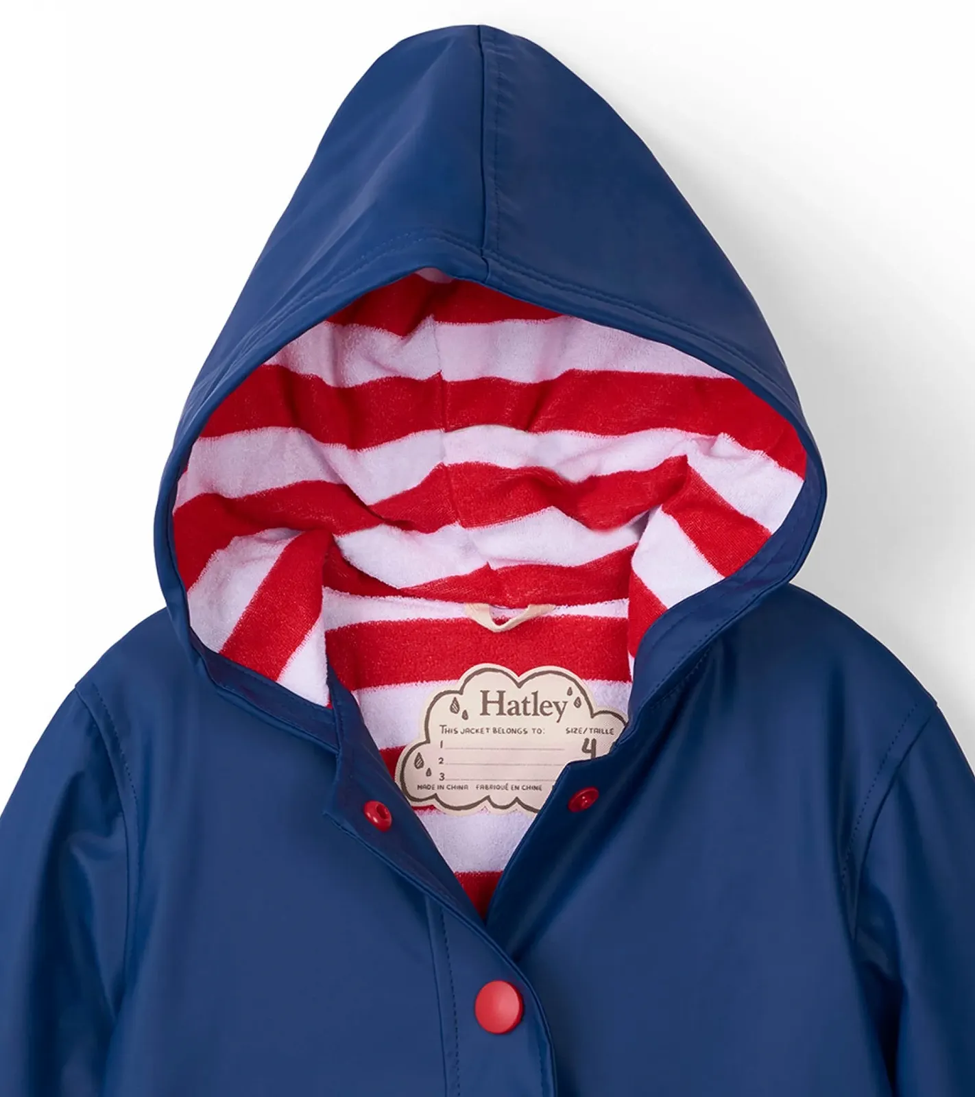 Куртка-дождевик Sherpa Lined Splash Jacket для девочек Hatley, фото №3