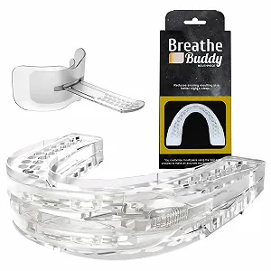 Капа від хропіння та бруксизму для сну, покращує якість сну, біла - Фото 1