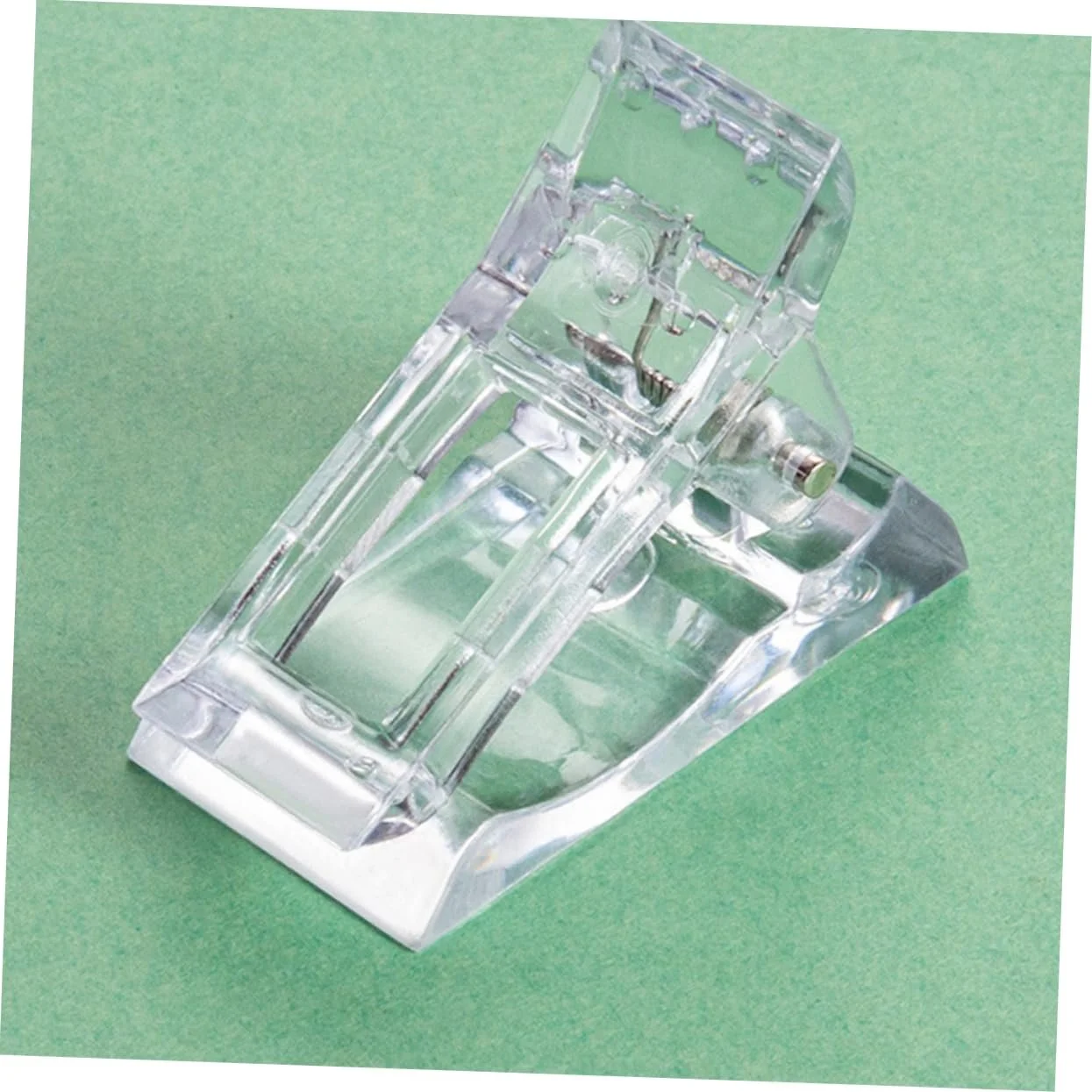 Фиксирующие клипсы для ногтей PACKOVE 12 шт Прозрачные, фото №5