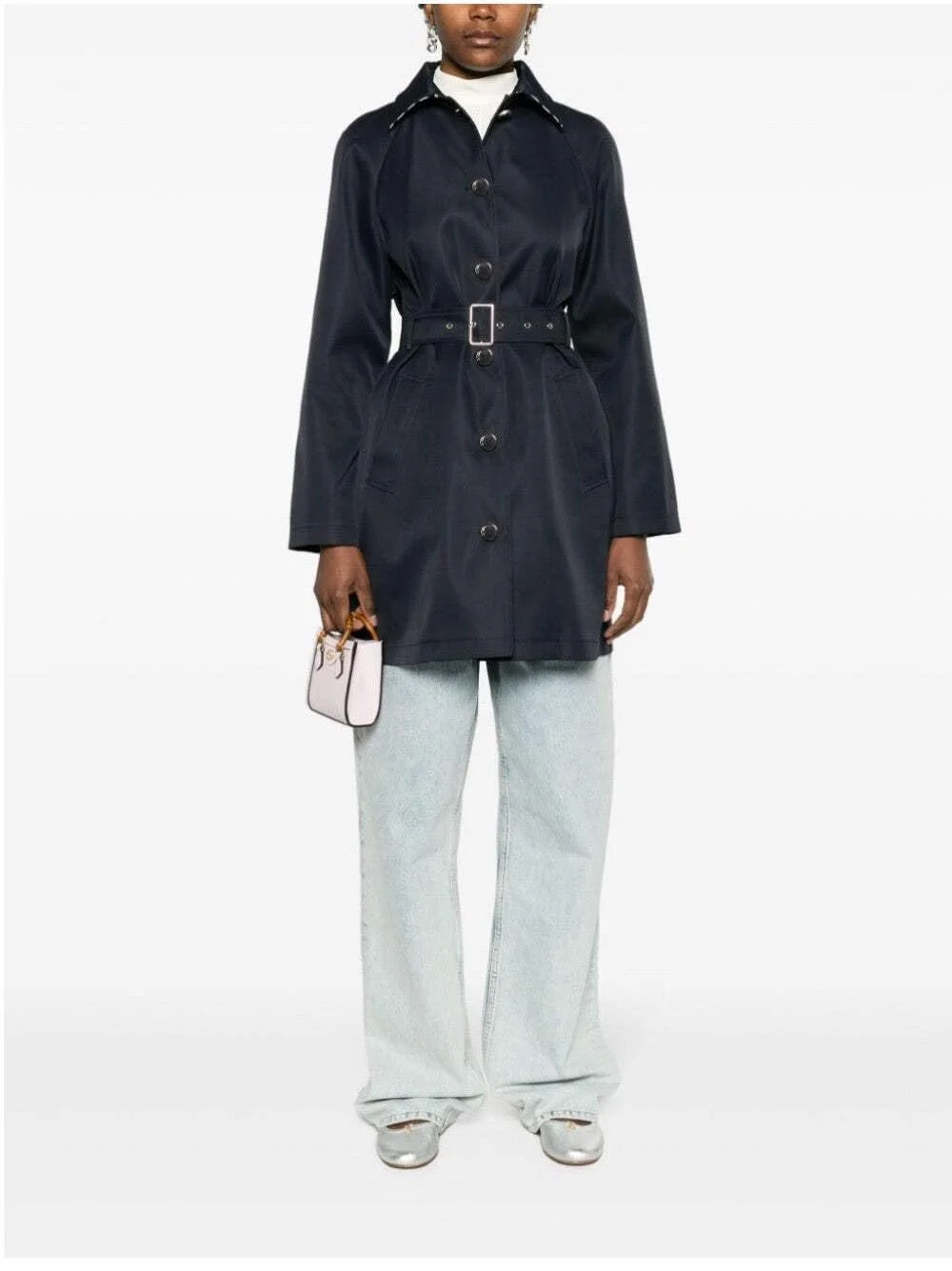 Тренч Liu Jo D З поясом З логотипом всередині, фото №4 Тренч Liu Jo D З поясом З логотипом всередині, фото №4