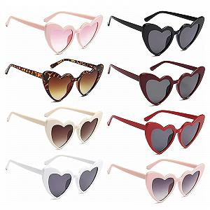 Сонцезахисні окуляри Серце (набір з 8 шт.) - Фото 1