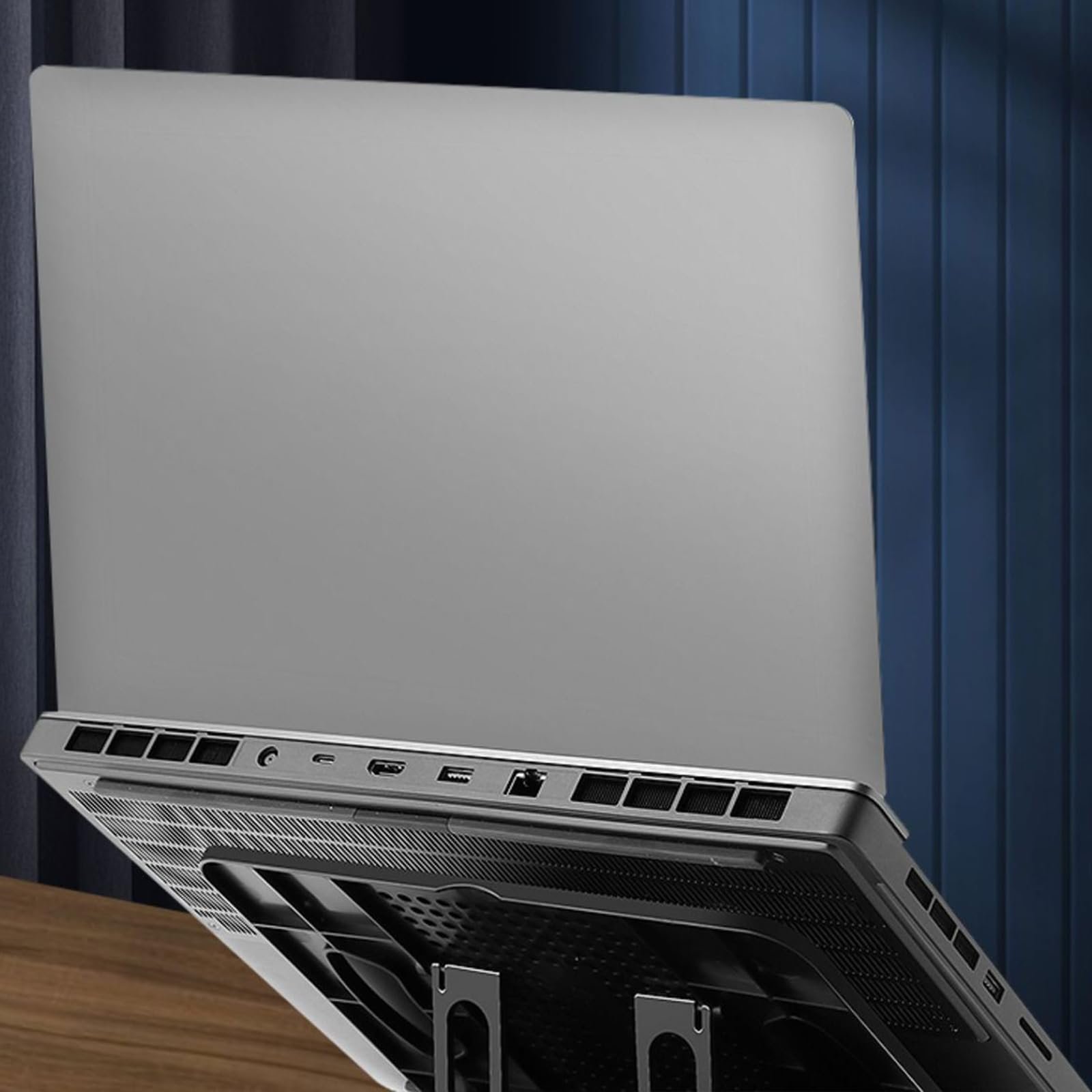 Подставка для ноутбука Эргономичная Регулируемая Складная Вращающаяся для встреч, фото №8