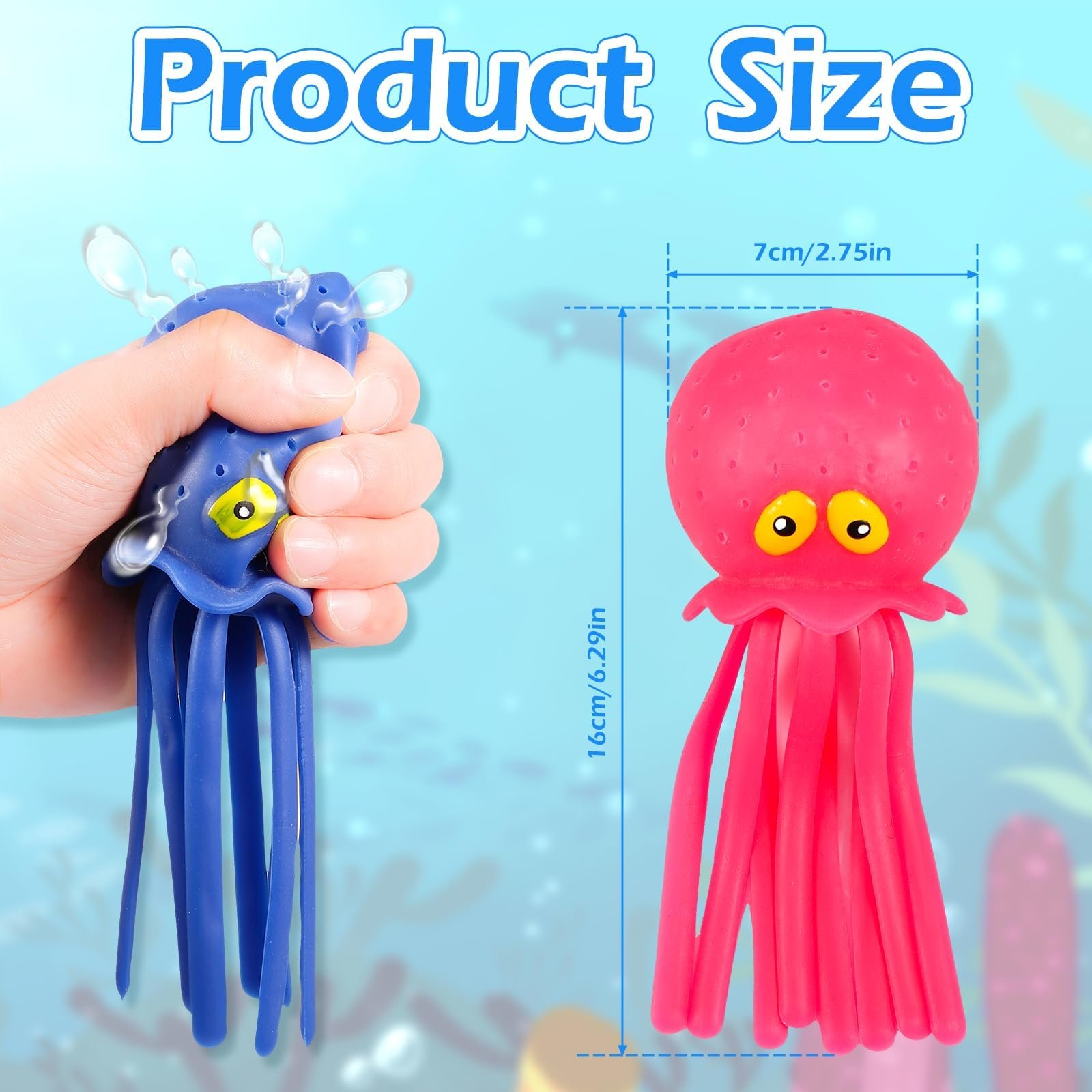 Водяна бомба Octopus, Набір 4 шт., Гумова, фото №4