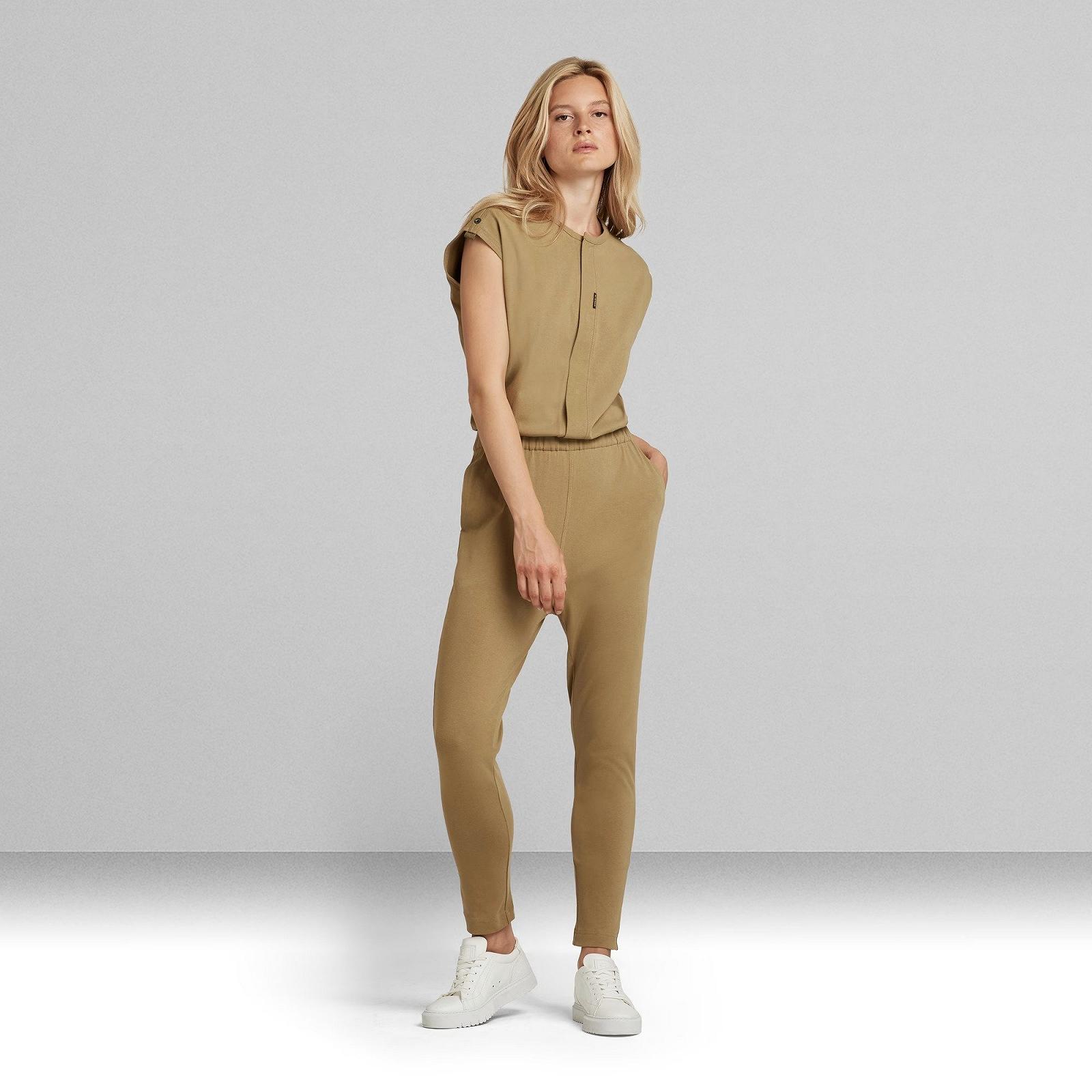 Женский комбинезон G-Star Snap Button Jumpsuit Fresh Army Green - XL, фото №1
