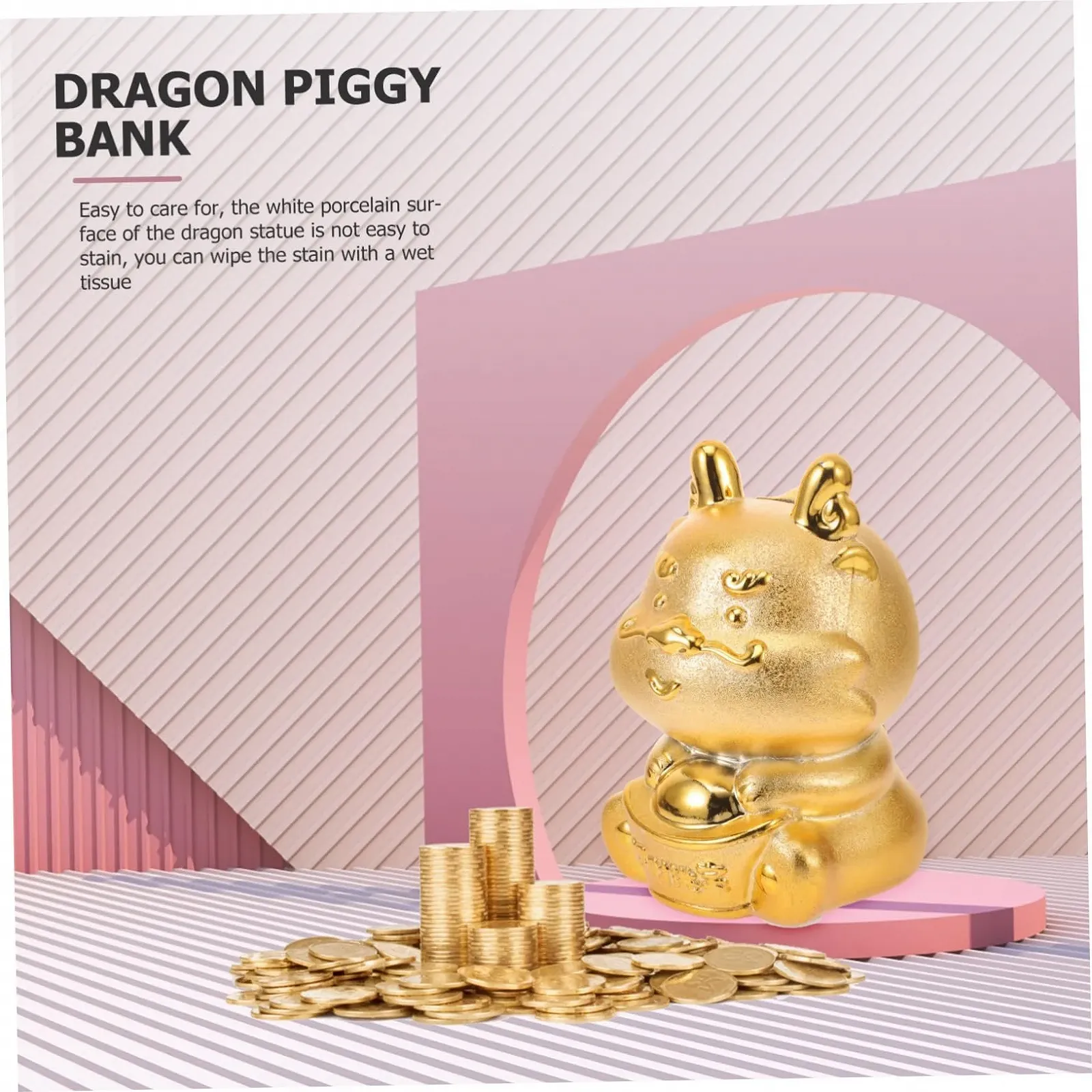 Скарбничка BESTonZON Dragon Model Зодіакальний Дракон Мультяшна, фото №7