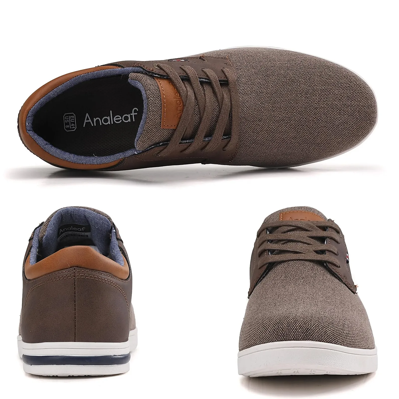 Кросівки ANALEAF Чоловічі Легкі Дихаючі Ділові Чоловічі, фото №4