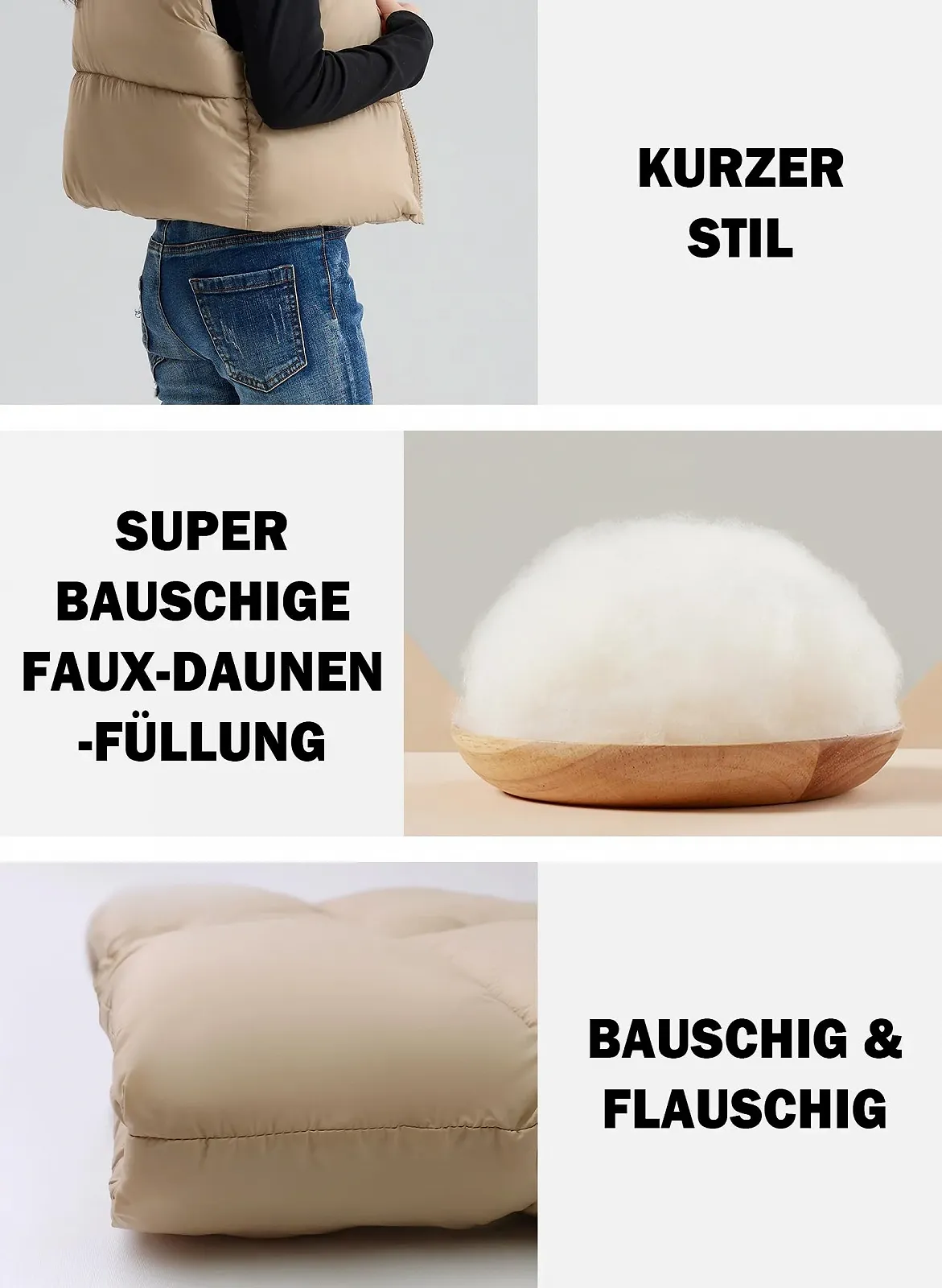 Жилет Пуховик для дівчат maoo garden Зимовий Легкий Водовідштовхувальний, фото №5 Жилет Пуховик для дівчат maoo garden Зимовий Легкий Водовідштовхувальний, фото №5