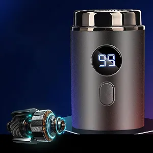 Міні-електробритва Sopami портативна Blue з USB-зарядкою 15 лезв synthetic.ua - Фото 1