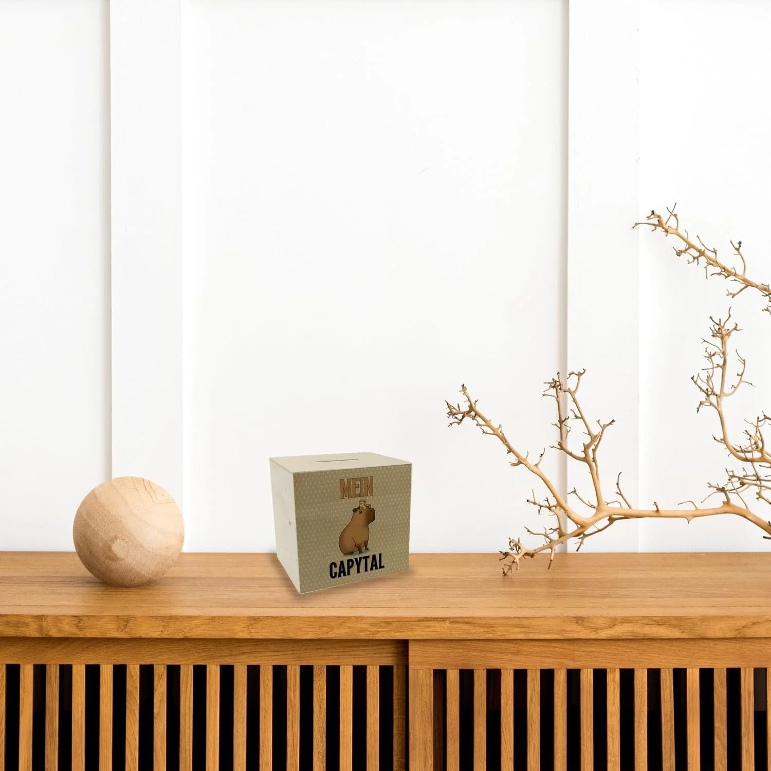 Скарбничка Mein Capytal дерев'яна Капібара, фото №4