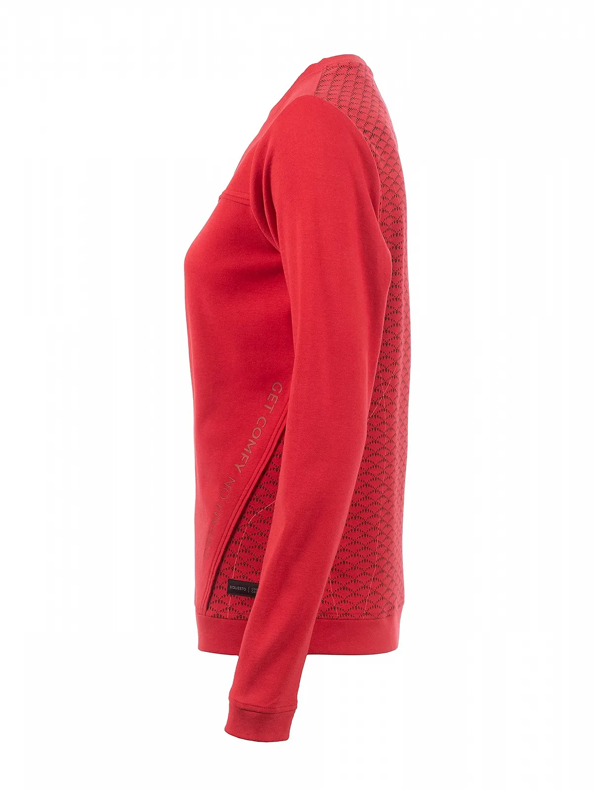 Женский свитшот s'questo Soquesto с длинными рукавами, круглым вырезом, джемпер squesto, фото №4