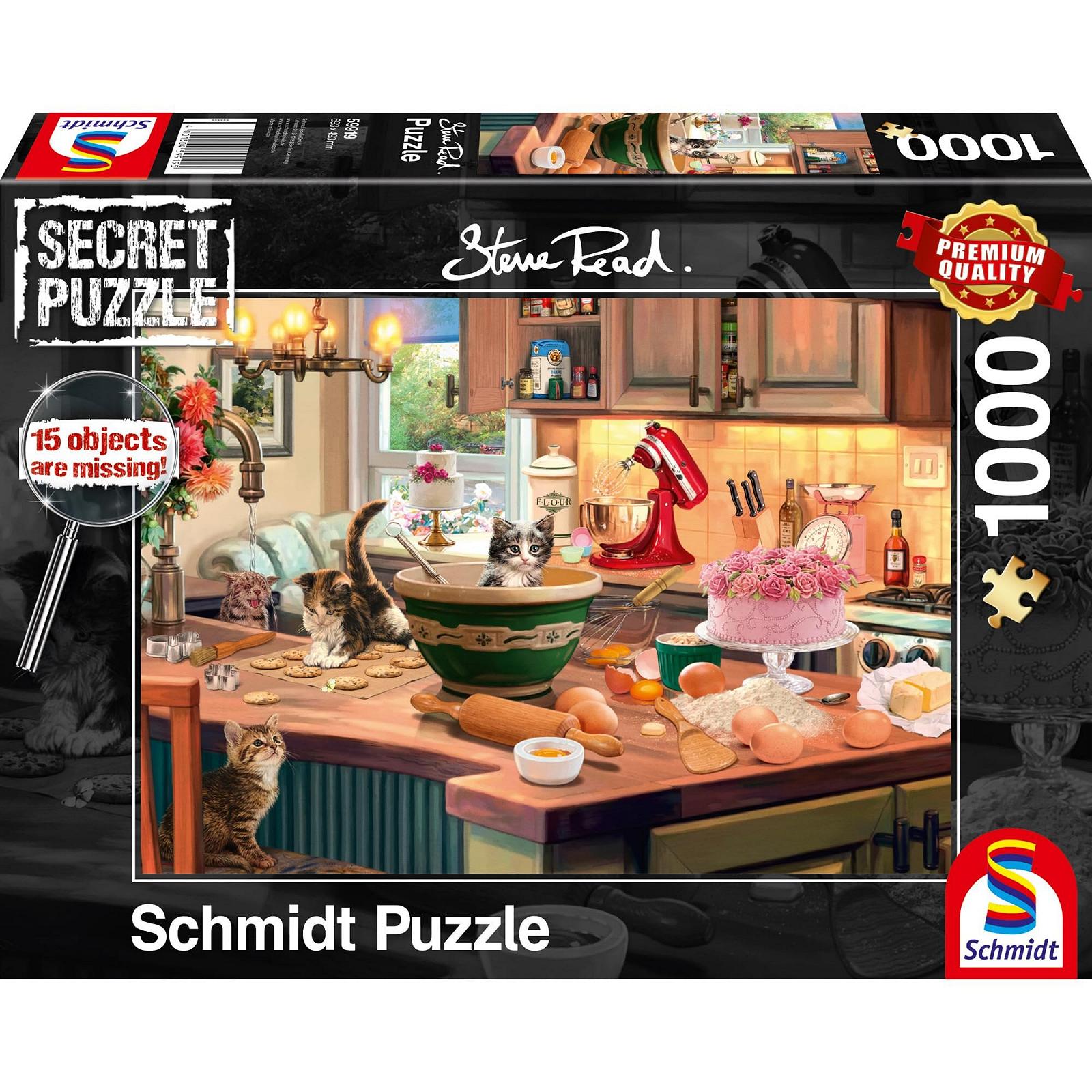 Пазл Schmidt Spiele Secret Jigsaw Puzzle 59919 За кухонным столом 1000 элементов разноцветный, фото №1 Пазл Schmidt Spiele Secret Jigsaw Puzzle 59919 За кухонным столом 1000 элементов разноцветный, фото №1