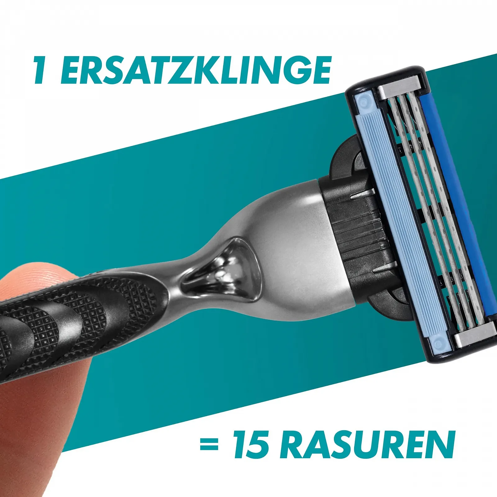 Бритва Gillette Mach3 с 8 сменными кассетами с тремя лезвиями, фото №4