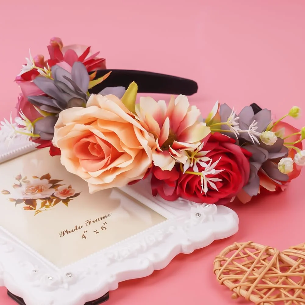 Обруч для волосся LOPHE Штучні квіти, фото №4 Обруч для волосся LOPHE Штучні квіти, фото №4