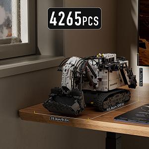 Конструктор Mould King Technik RH400 Mining Crawler Excavator 13130s з 9 двигунами, сумісний з іншими брендами (4265 деталей) synthetic.ua - Фото 1