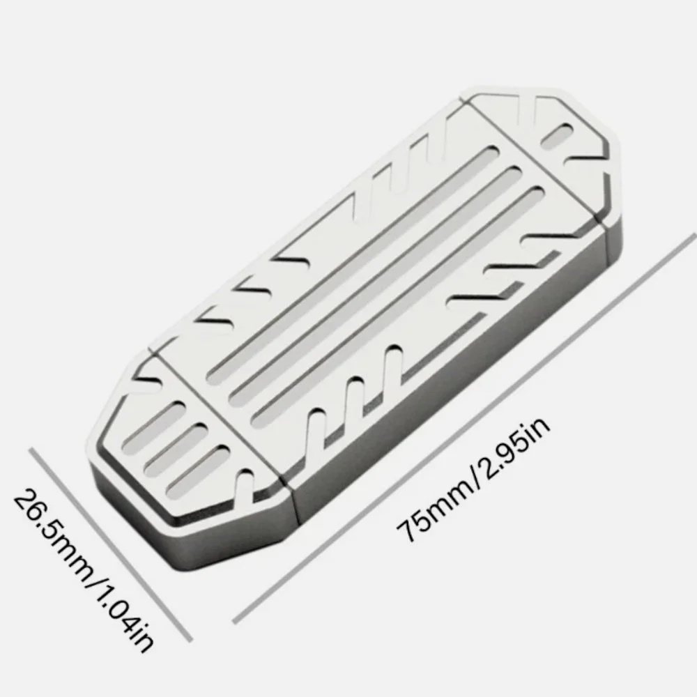 Зовнішній адаптер Onvian PH811S M.2 NVMe 2230 PCIe SSD to USB/USB-C 3.2 Silver, фото №12