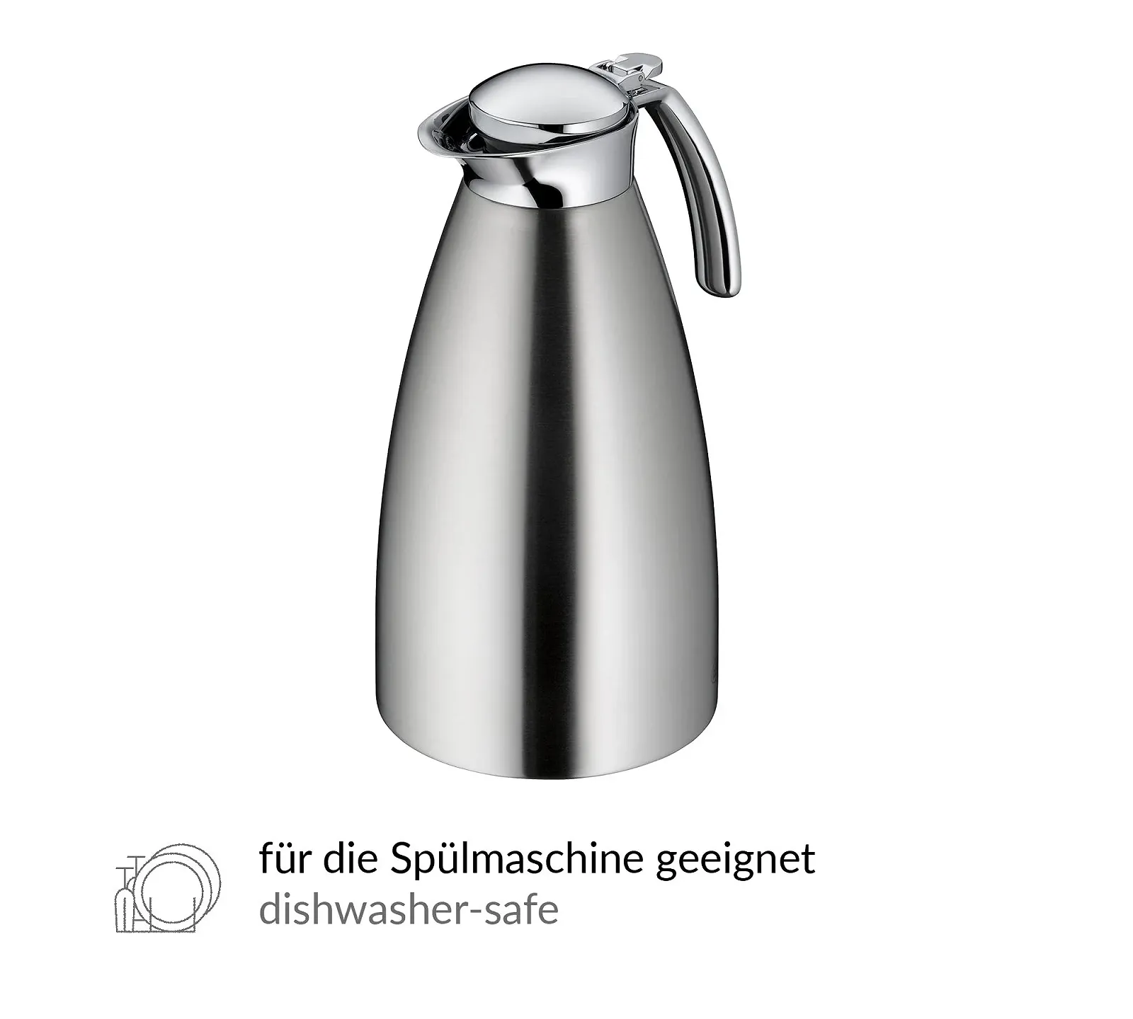 Термос Alfi Gusto TT 1.5 л Матовая нержавеющая сталь, фото №5