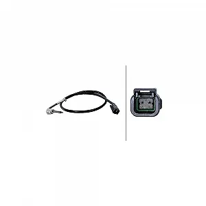 Датчик температуры отработавших газов HELLA 6PT 358 181-881 для VOLVO, RENAULT TRUCKS - Фото 1