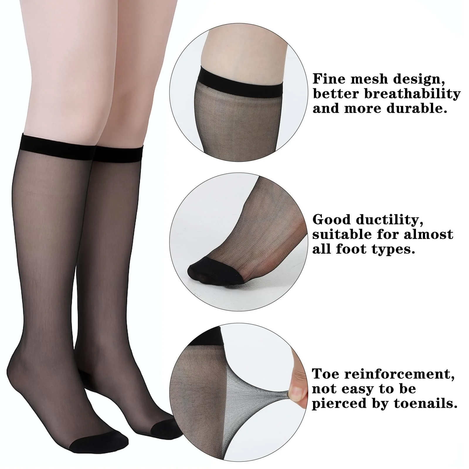 Шкарпетки до коліна Bremorou 4 пари, фото №2