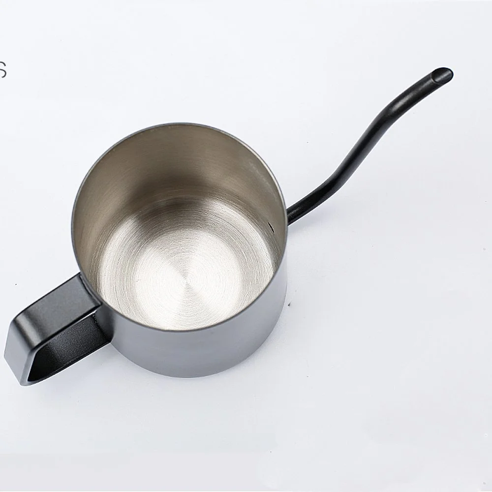 Чайник для приготування кави 350 мл з носиком 4 мм Drip Coffee Drip Kettle з антипригарним покриттям, фото №4 Чайник для приготування кави 350 мл з носиком 4 мм Drip Coffee Drip Kettle з антипригарним покриттям, фото №4