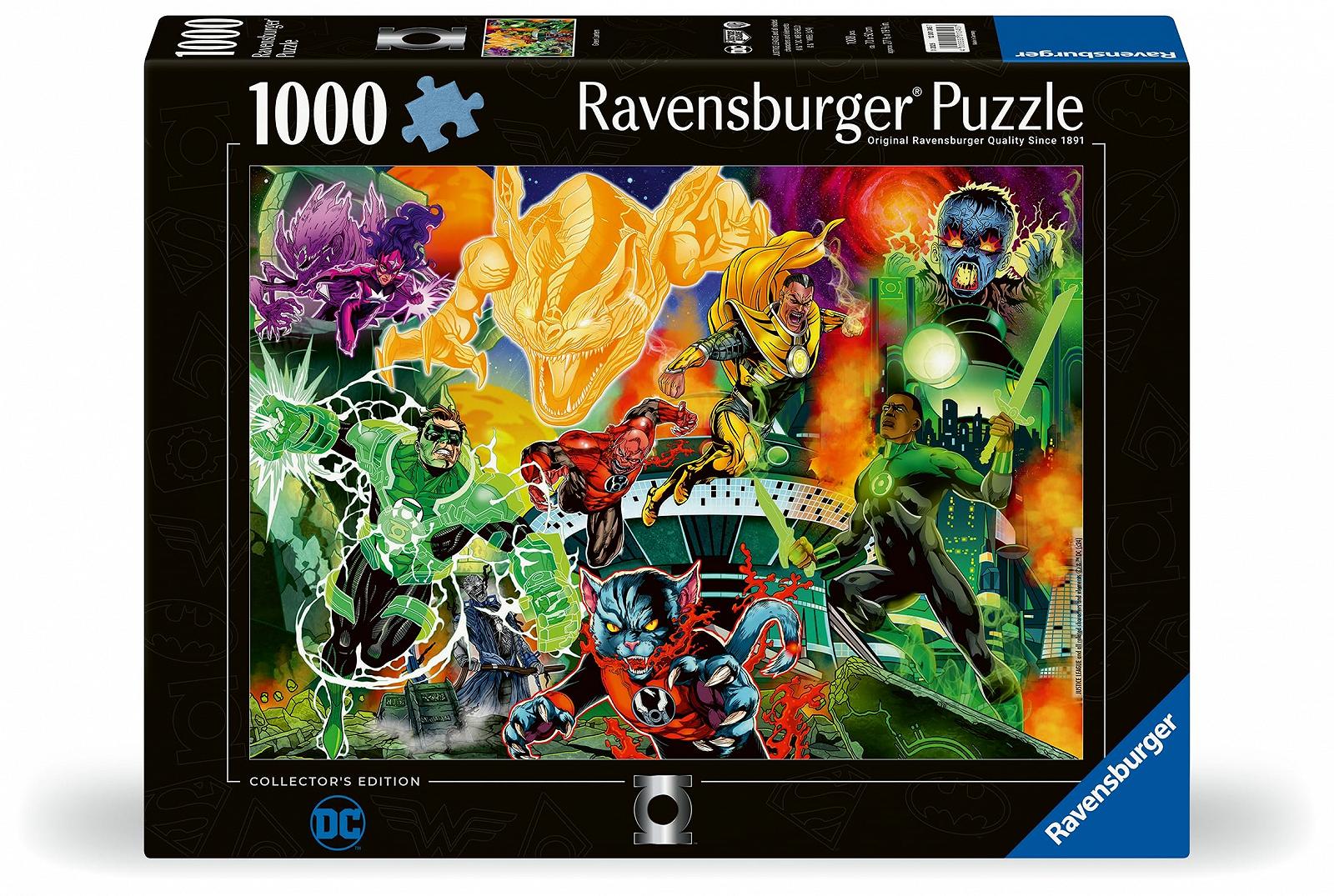 Пазл Ravensburger Collectors Edition 12001345 Green Lantern 1000 деталей, фото №3