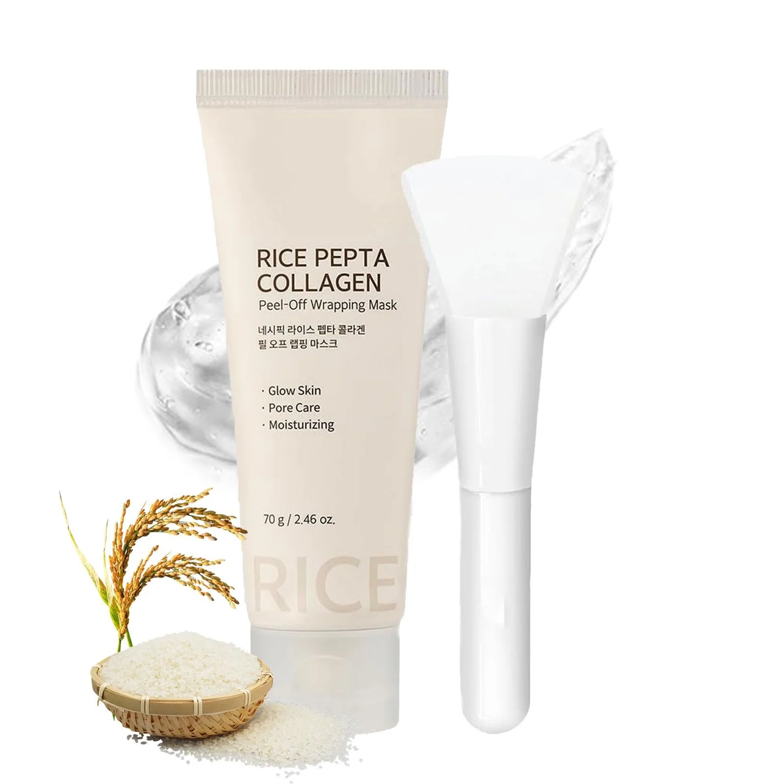 Маска для лица Altherona Коллагеновая с экстрактами риса, маска-пленка для лица, увлажняющая коллагеновая ночная маска, маска для лица для женщин корейский уход за кожей, рисовая маска уменьшает тусклость, фото №1 Маска для лица Altherona Коллагеновая с экстрактами риса, маска-пленка для лица, увлажняющая коллагеновая ночная маска, маска для лица для женщин корейский уход за кожей, рисовая маска уменьшает тусклость, фото №1