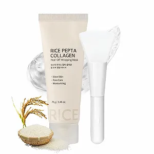 Маска для обличчя Altherona Колагенова з екстрактами рису, зменшує тьмяність - Фото 1