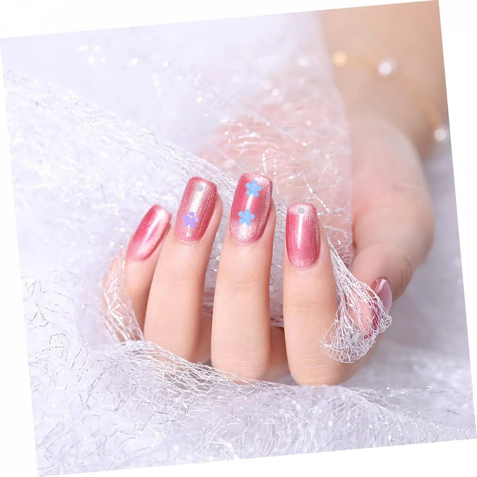 Цветок FRCOLOR Акриловый декоративный для дизайна ногтей 3D, фото №9