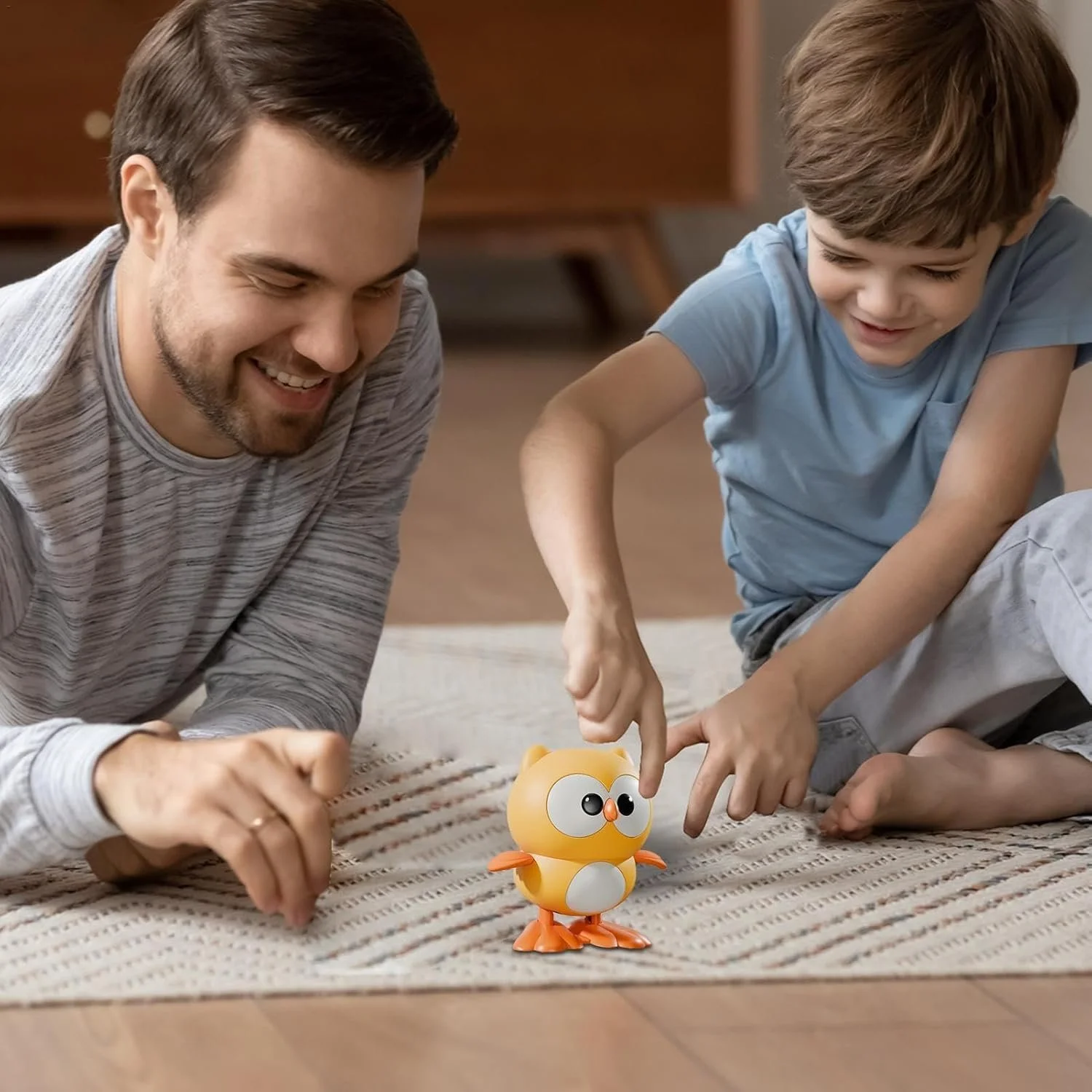 Совенок Хоп Хоп, дитяча іграшка, розвиваюча сова 8,5 см, фото №4