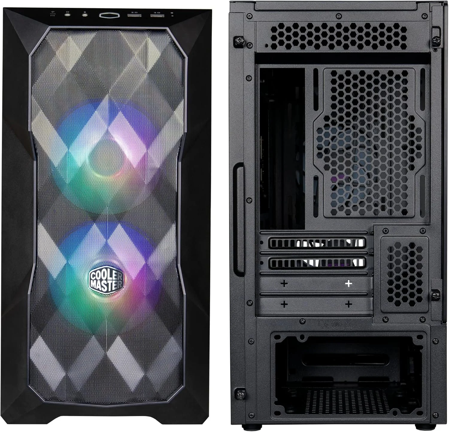 Корпус для ПК Cooler Master TD300 Mesh ARGB Чорний, фото №2