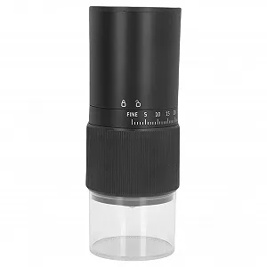 Електрична кавомолка портативна Fabater з функцією USB зарядки та регульованим млином для кавових зерен з конічною керамічною задиркою для дому та подорожей synthetic.ua - Фото 1