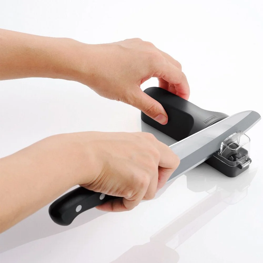 Точилка для ножів Kyocera Ceramics 4.3x15.8x6.6 см Black, фото №2