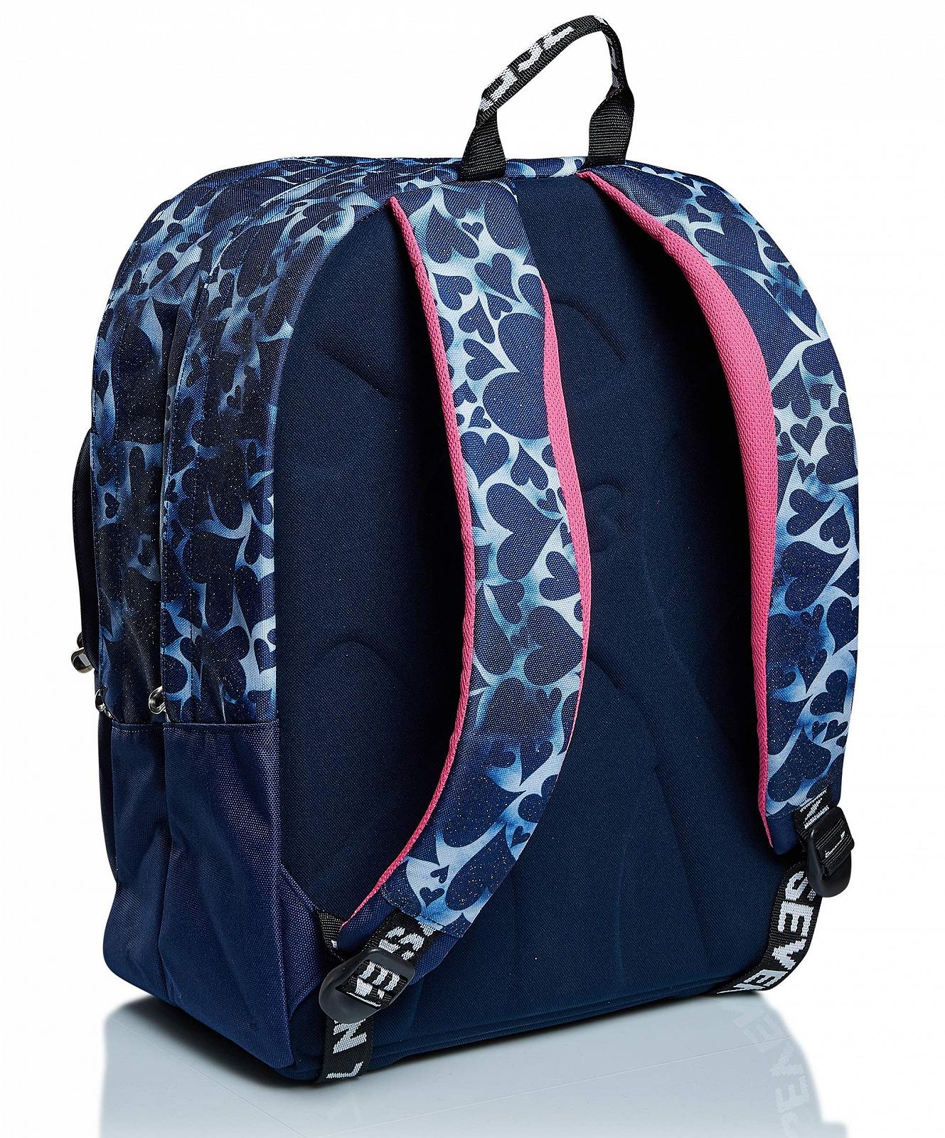 Рюкзак-візок Seven Girls Extra Fit Invicta New Tech 3-в-1 знімний Tartan Blue, синій, фото №4