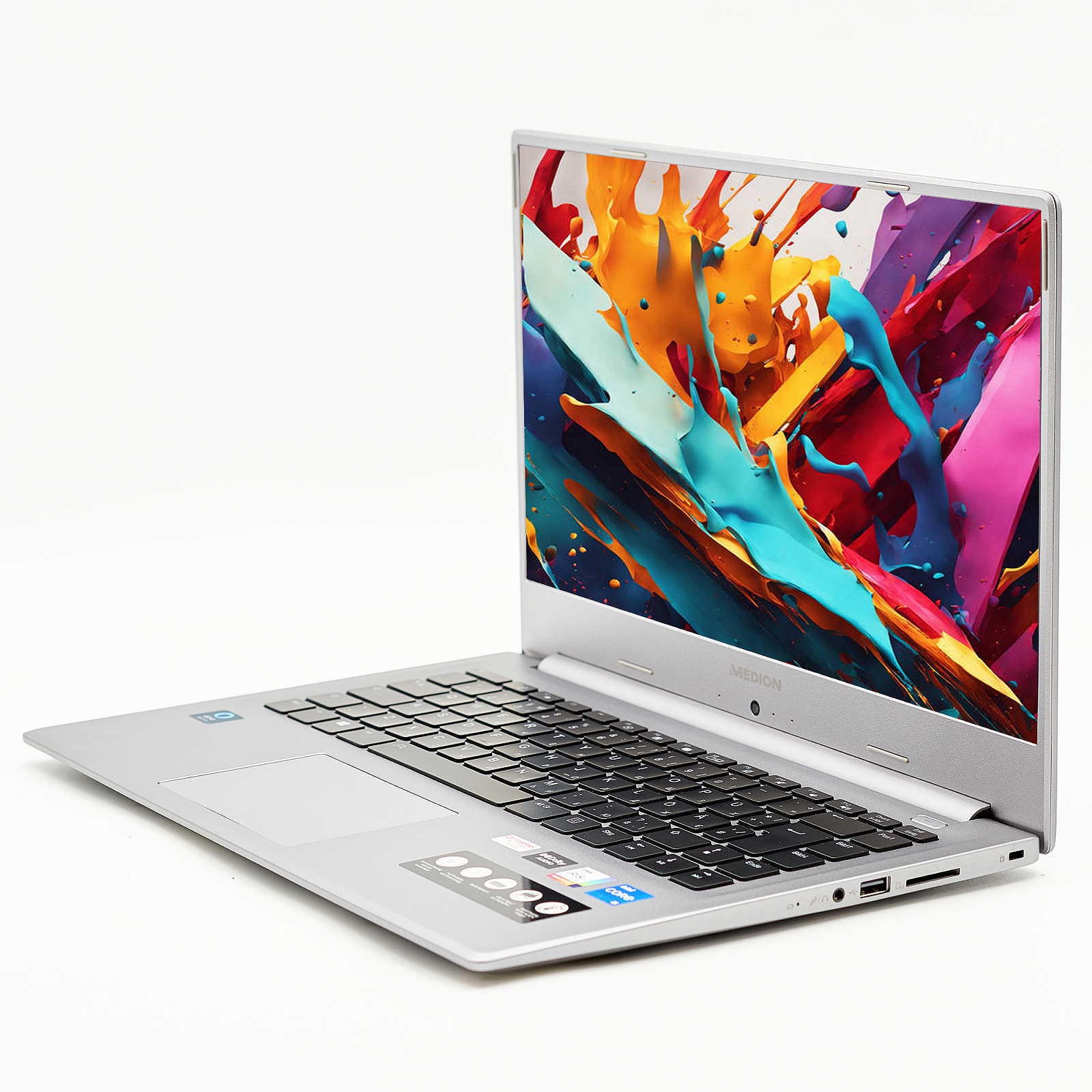 Ноутбук Medion Akoya S15449 Intel Core i5-1135G7 16 ГБ ОЗУ 256 ГБ SSD Intel Iris Xe Graphics Металл, фото №4