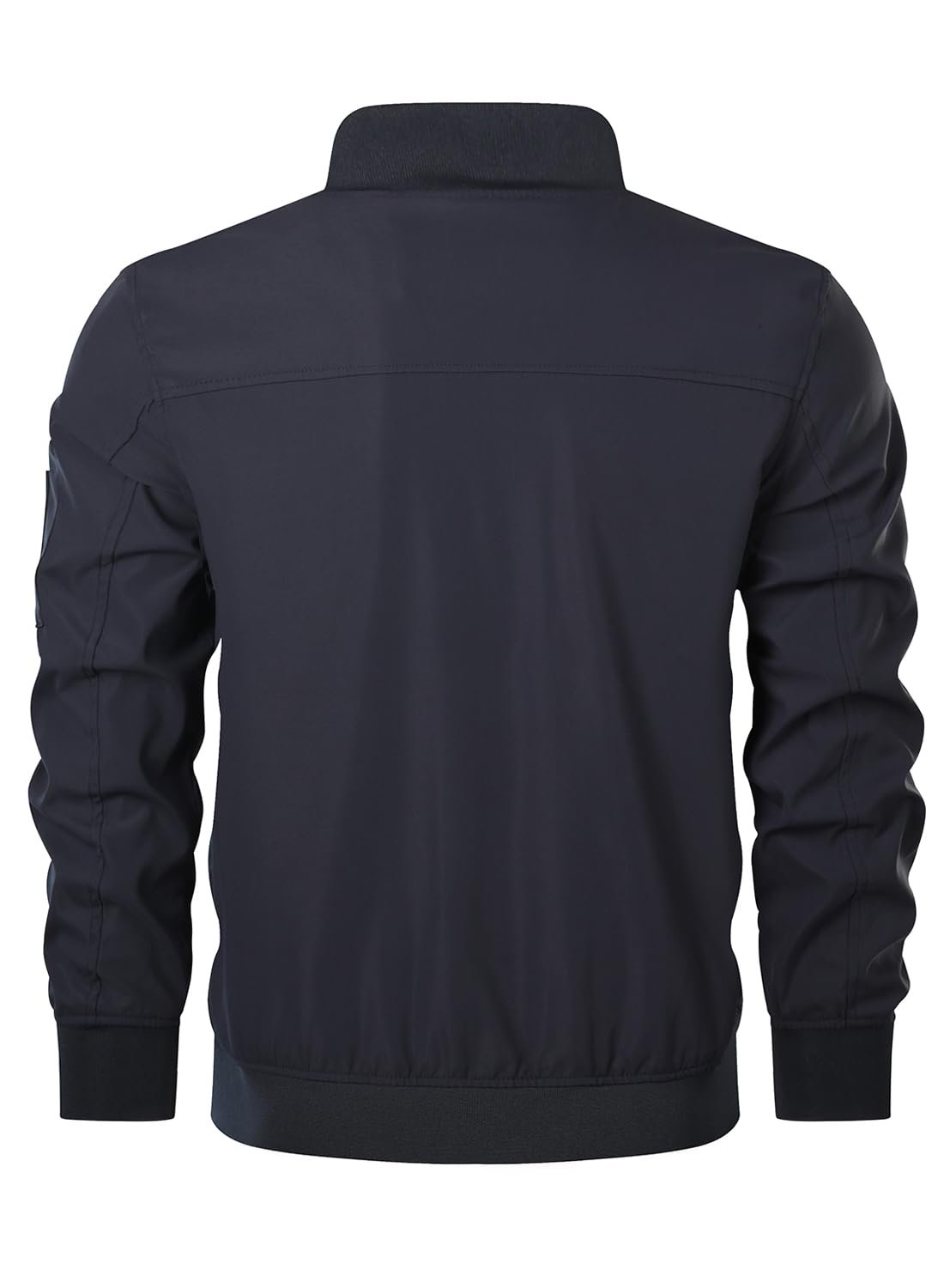 Куртка HOOD CREW Bomber Jacket мужская легкая тонкая повседневная ветровка с карманами на молнии, фото №3