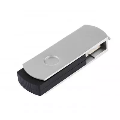 USB флеш-накопитель Exceleram 16GB P2 Series Silver/Black USB 2.0 EXP2U2SIB16, фото №4