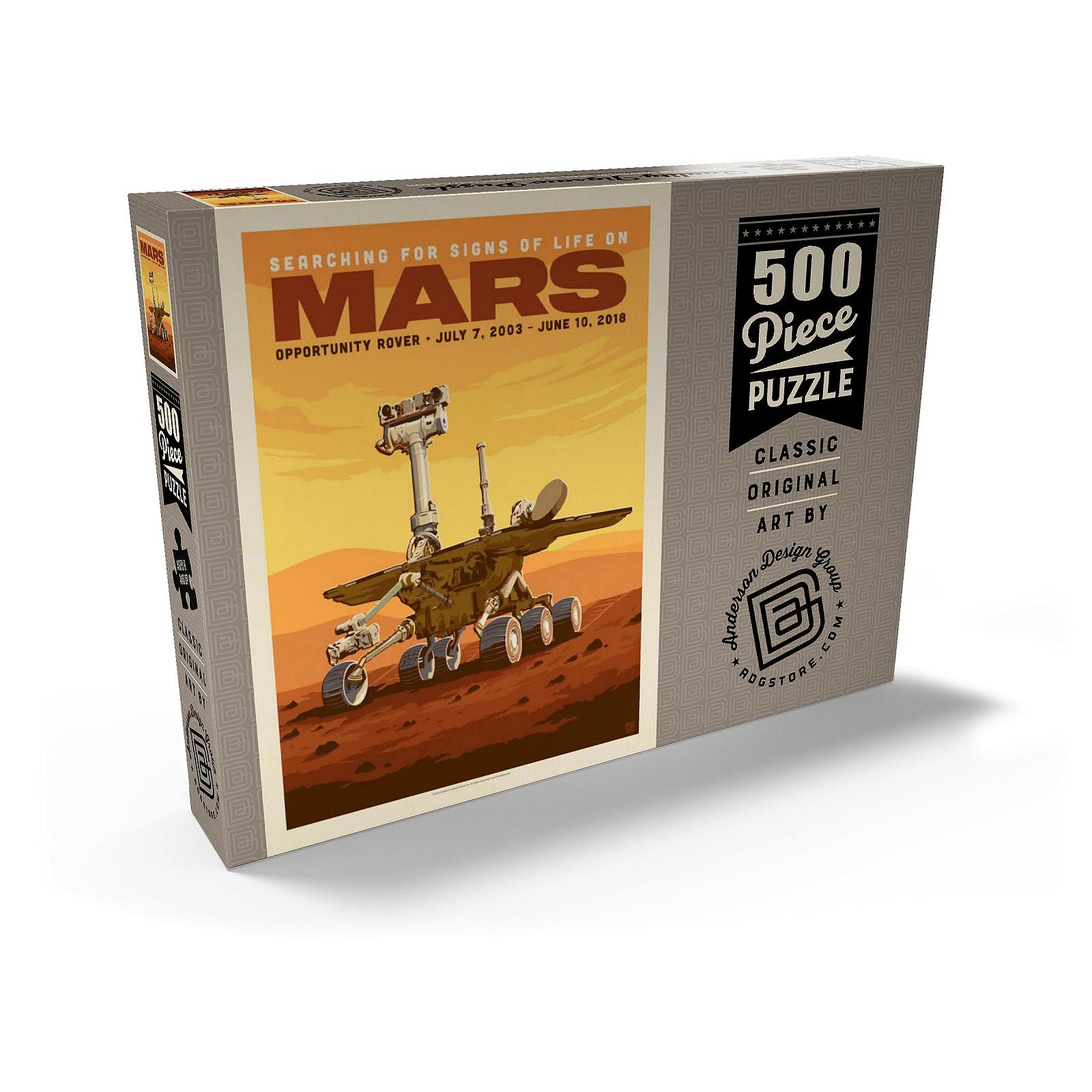 Пазл MyPuzzle Special Collection NASA 2003: Mars Opportunity Rover Vintage Poster 500 деталей, фото №2