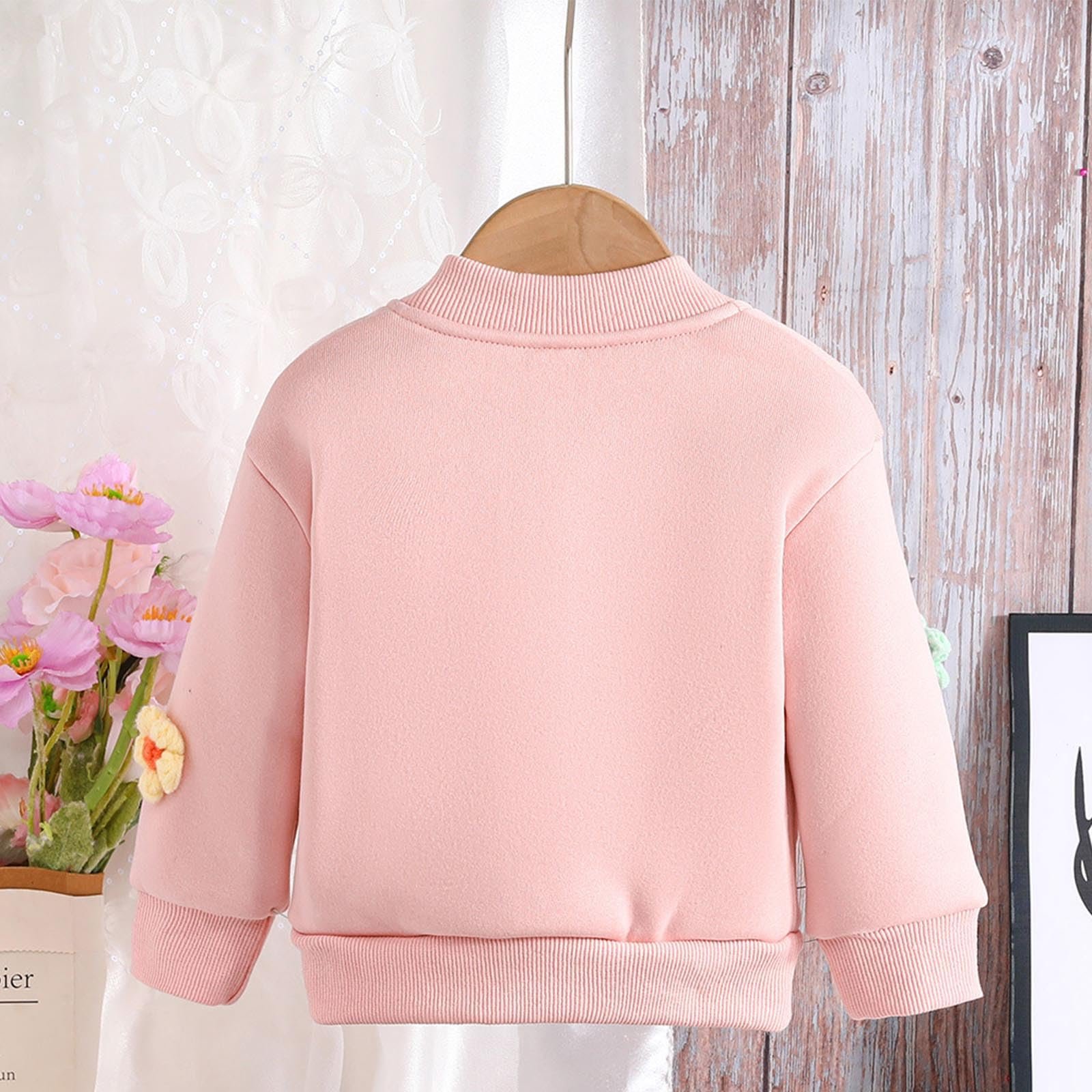 Куртка Generisch Цветок с вышивкой для девочки (6 месяцев - 3 года), фото №3 Куртка Generisch Цветок с вышивкой для девочки (6 месяцев - 3 года), фото №3