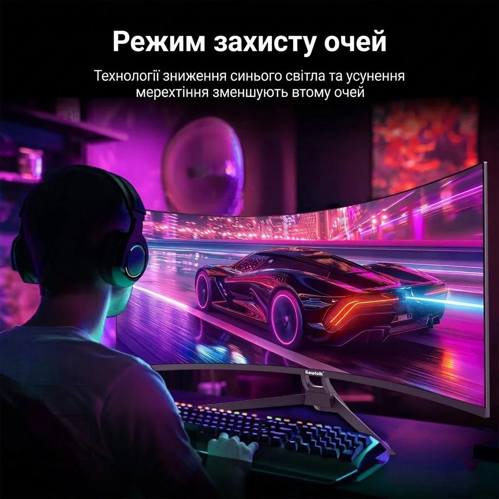 Монітор 34" Gawfolk GF340C 2K VA 165Гц, фото №3