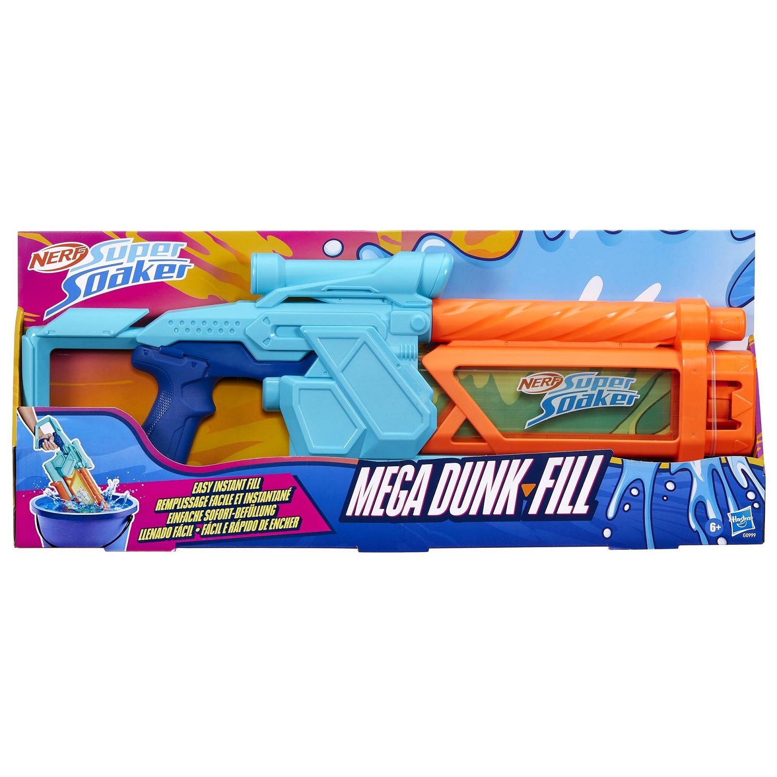 Водяной пистолет Nerf Super Soaker Mega Dunk-Fill, фото №2