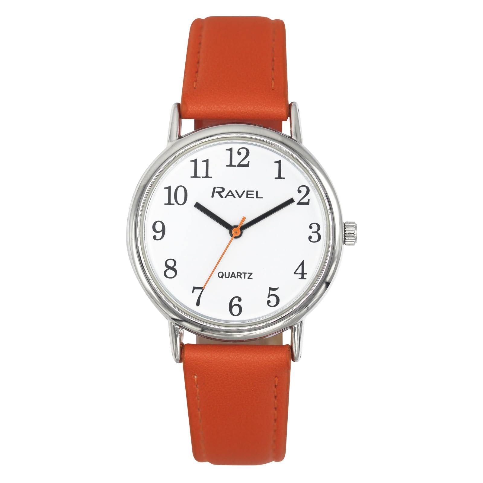 Годинник жіночий круглий Ravel Brighter Days R0140 сріблястий, фото №1