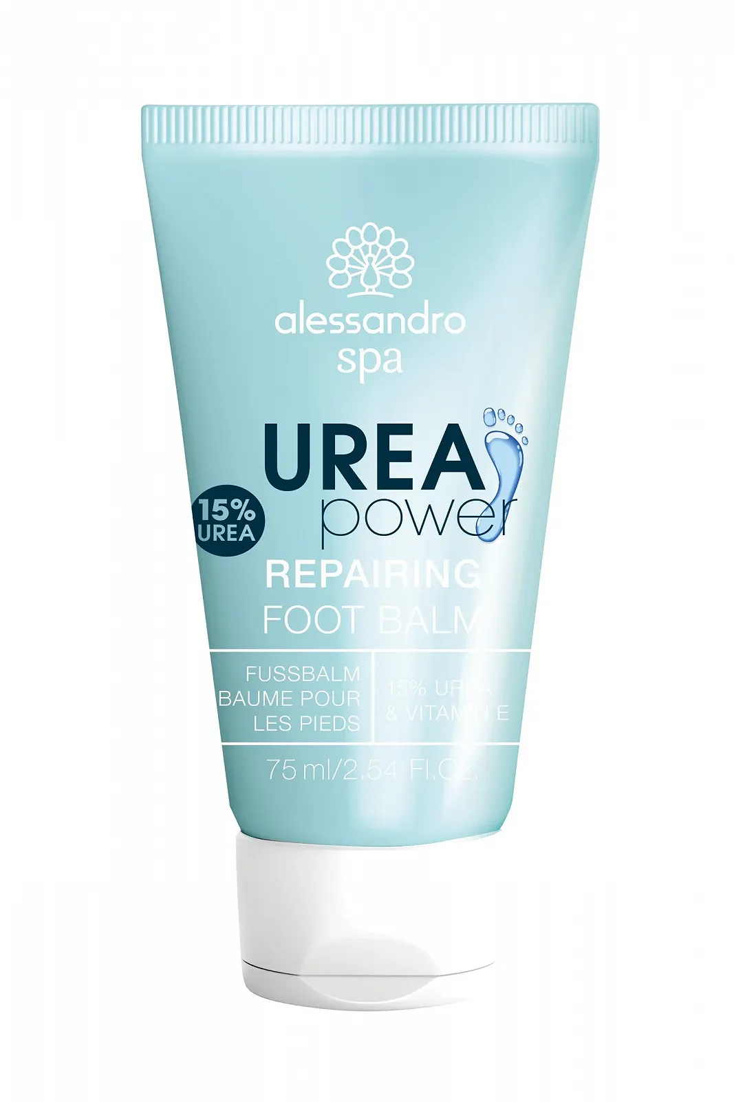 Бальзам для ног alessandro SPA Repairing 15% UREA & Vitamin E, фото №1