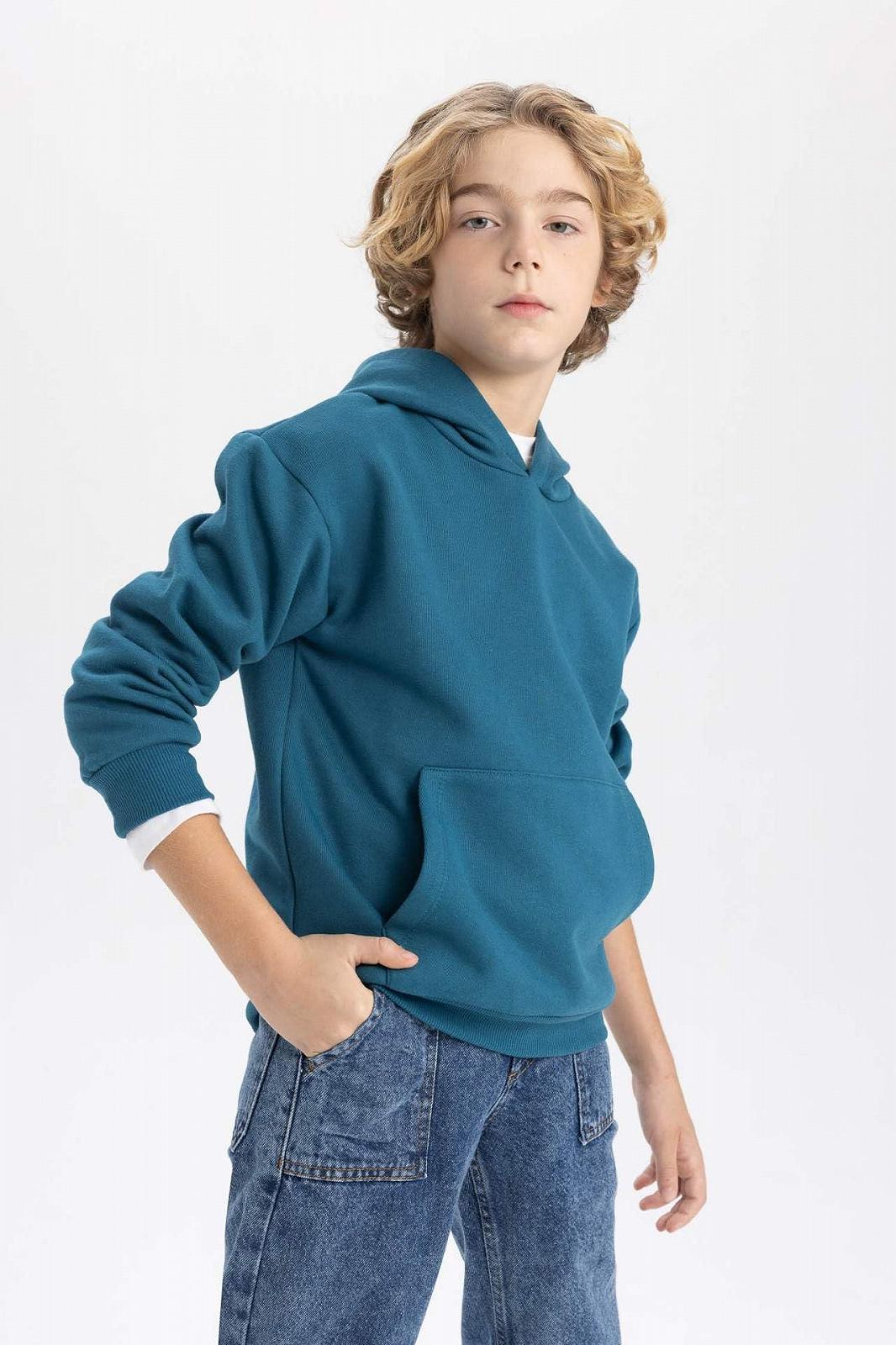 Толстовка з капюшоном DeFacto для хлопчиків, фото №3