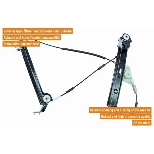 Склопідйомник VAICO V20-8704 оригінальна якість VAICO BMW передній правий, фото №2