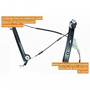 Склопідйомник VAICO V20-8704 оригінальна якість VAICO BMW передній правий synthetic.ua - Фото 1