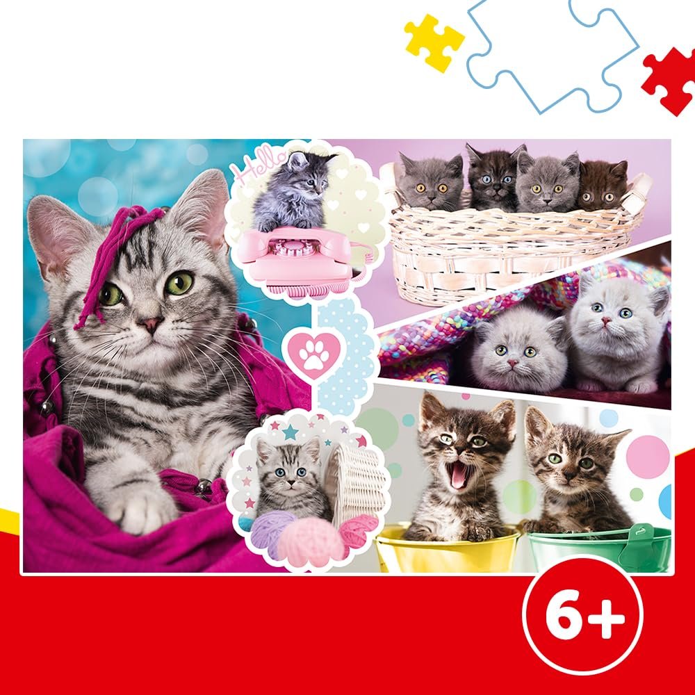 Пазл Trefl Милые коты 160 элементов, фото №2 Пазл Trefl Милые коты 160 элементов, фото №2