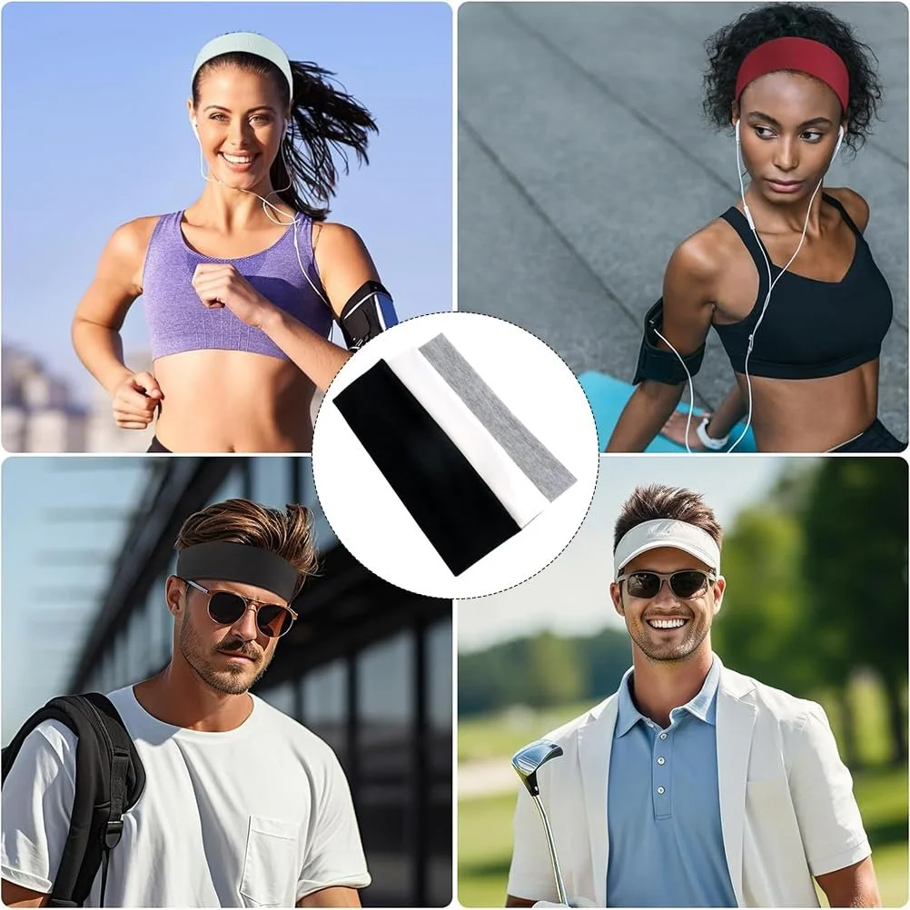 Повязка на голову для йоги (3 шт.), фото №7
